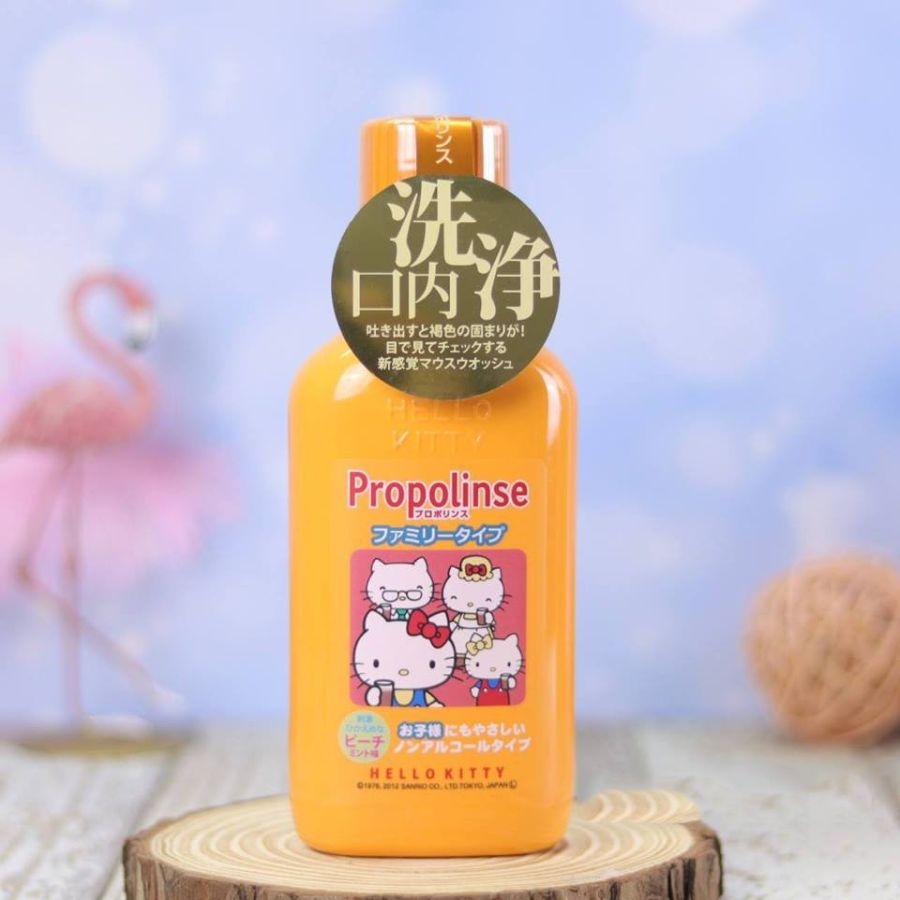 Nước súc miệng Propolinse Hello Kitty trẻ em 400ml