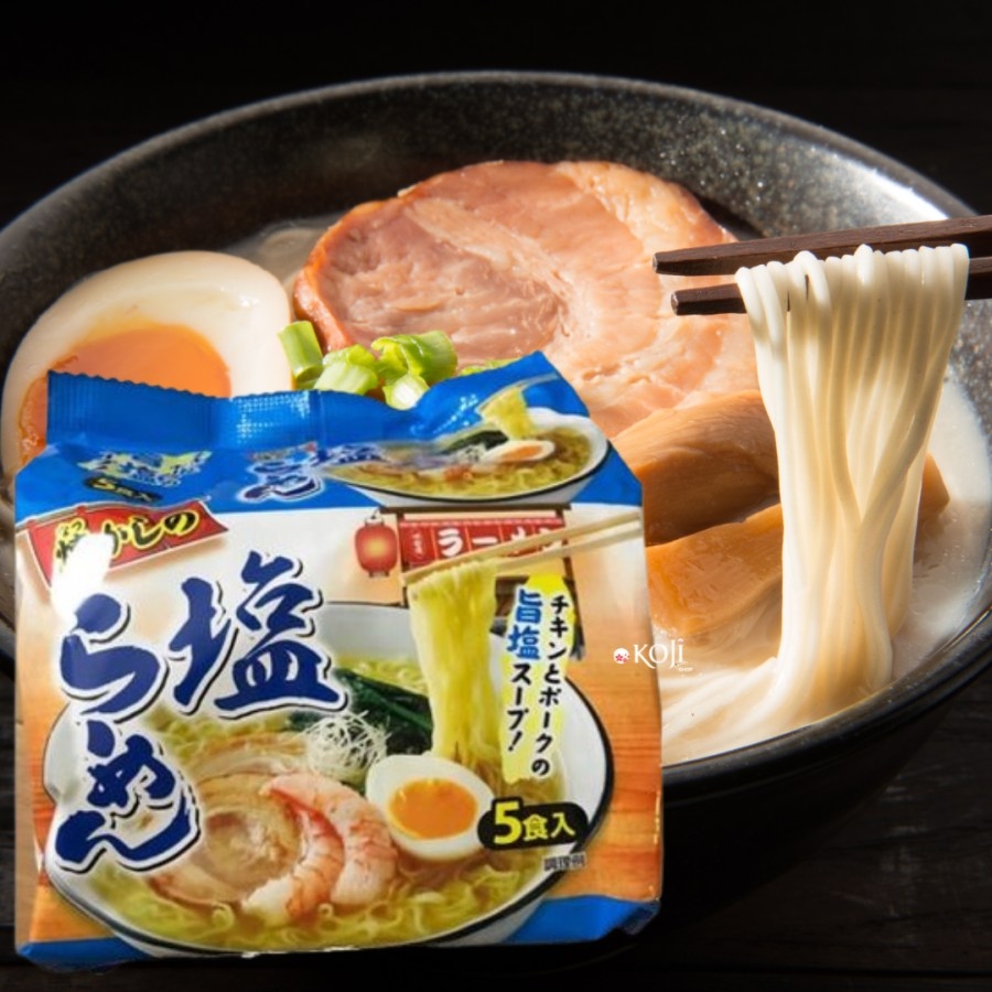 Mì ăn liền Ramen Nhật Bản - Pack 5 gói x 80g