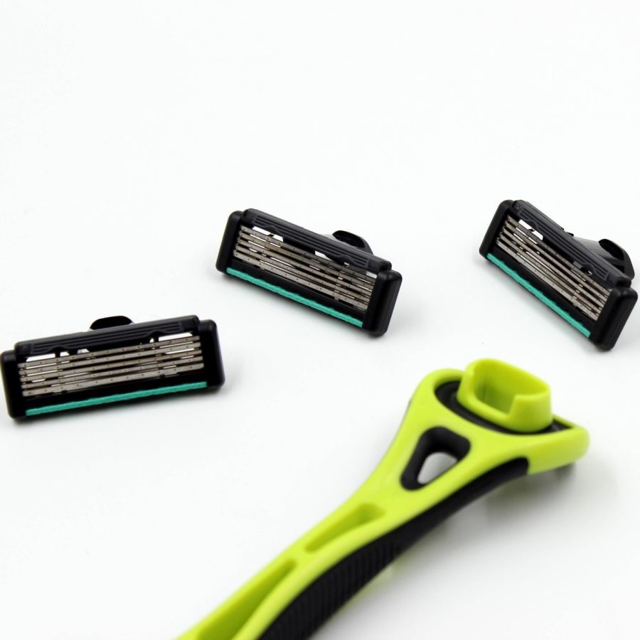 Set dao cạo 5 lưỡi kép Xfit KAI Nhật Bản