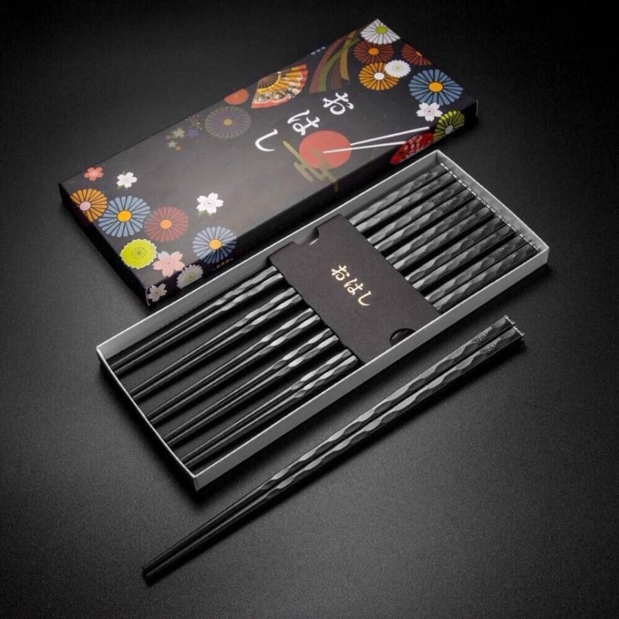 Đũa kháng khuẩn Shikisai Nhật Bản set 5