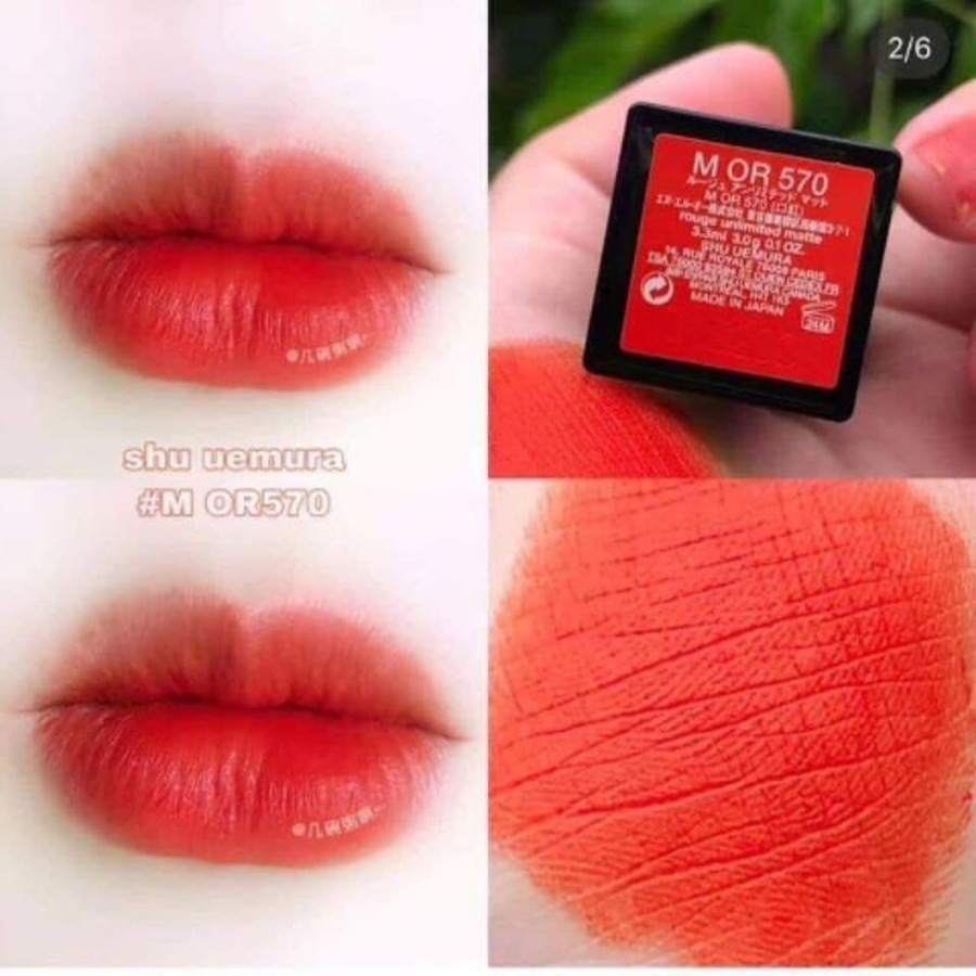 Son Shu Uemura Rouge Unlimited matte OR570