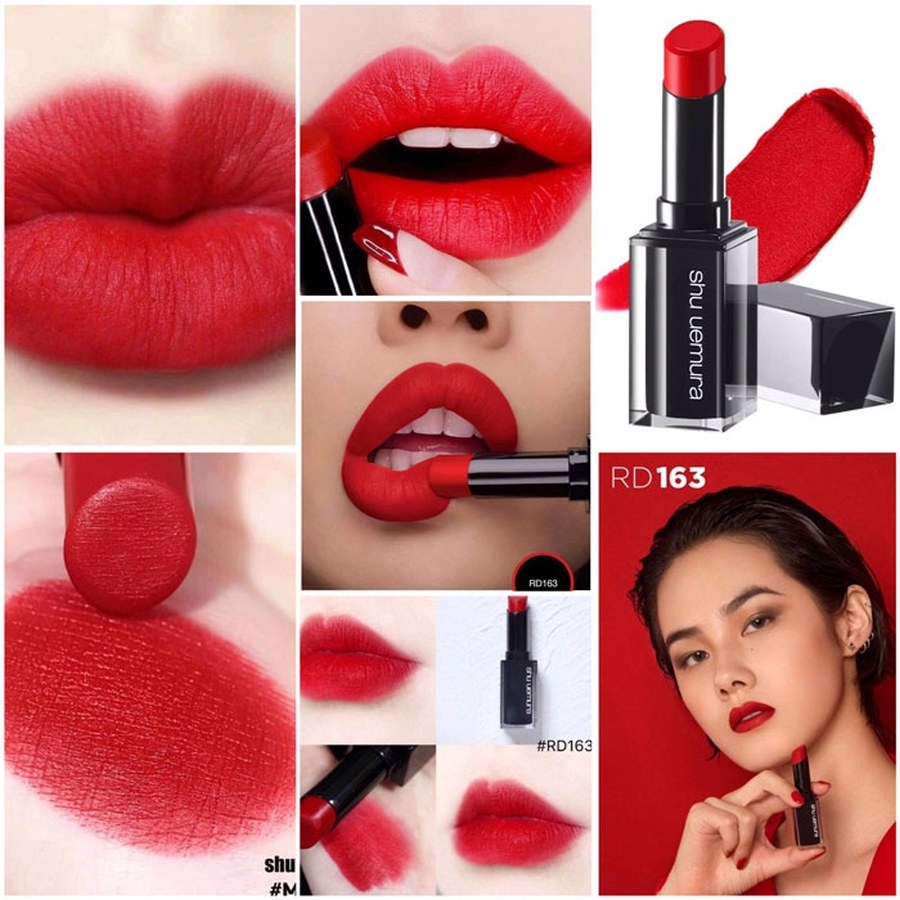 Son môi Shu Uemura rough unlimited matte M RD163