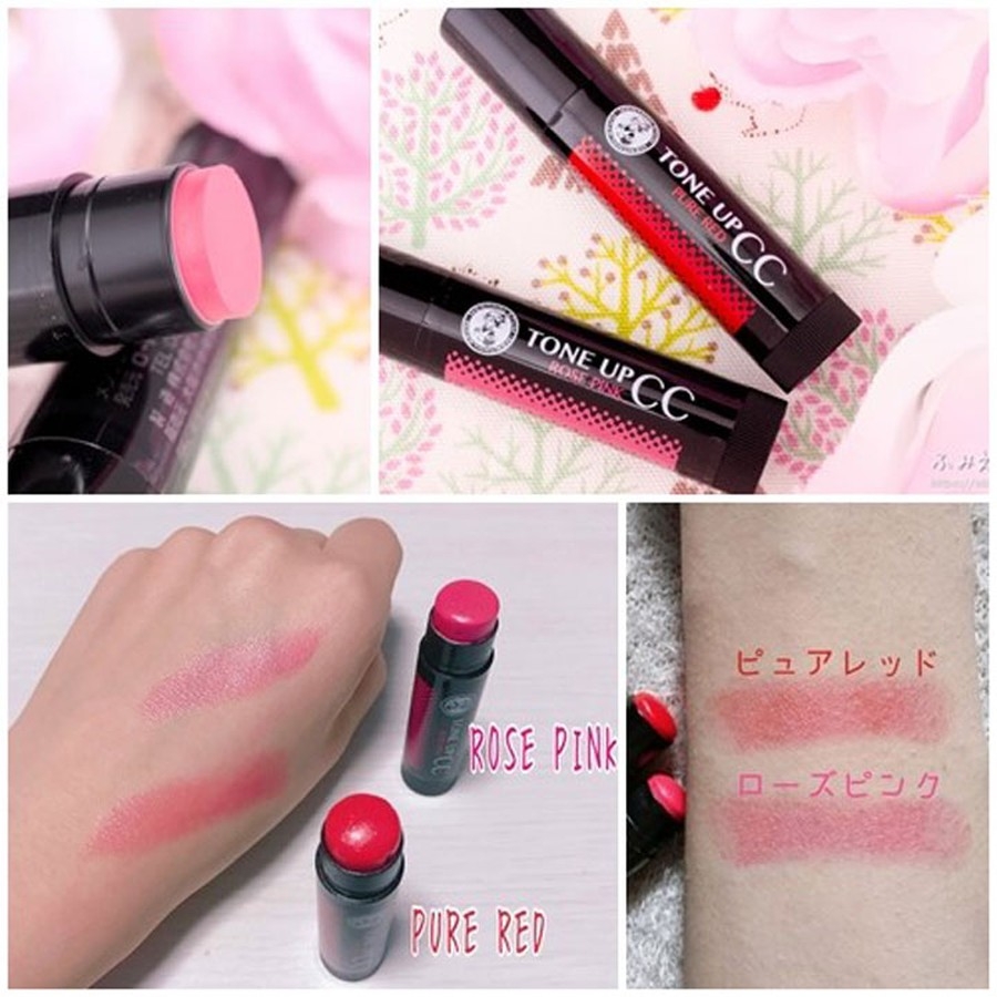 Son dưỡng môi chống nắng Rohto Mentholatum CC tone up 4.5g