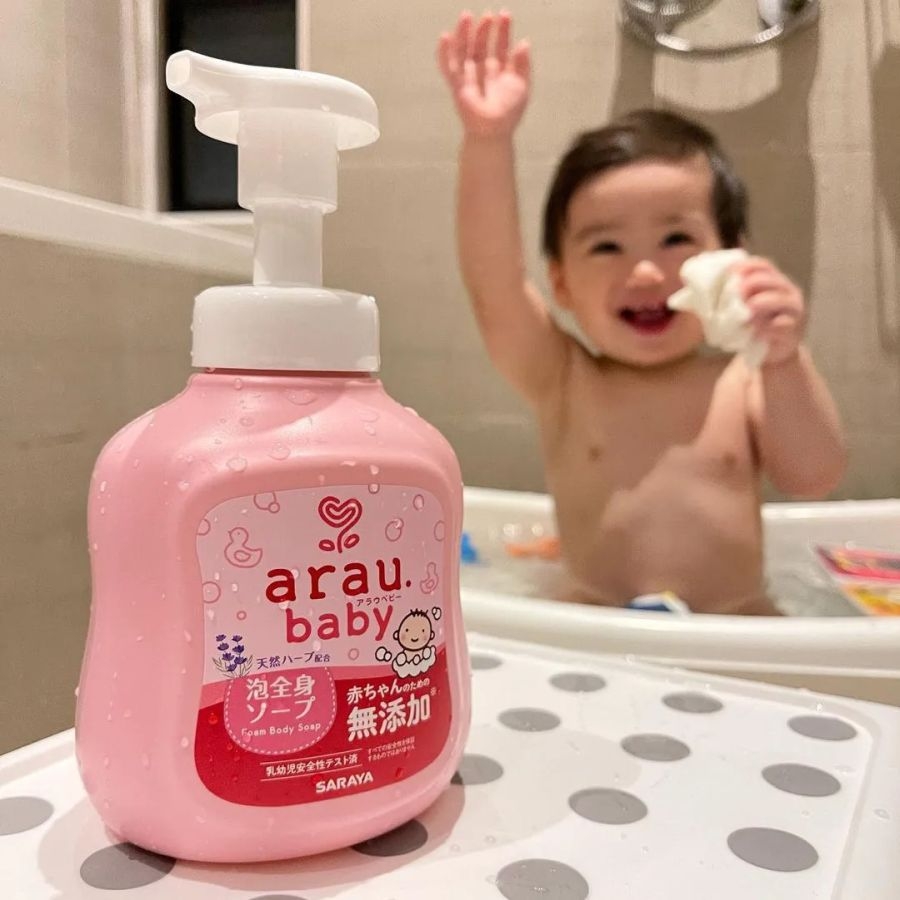 Sữa tắm gội Arau Baby chai 450ml