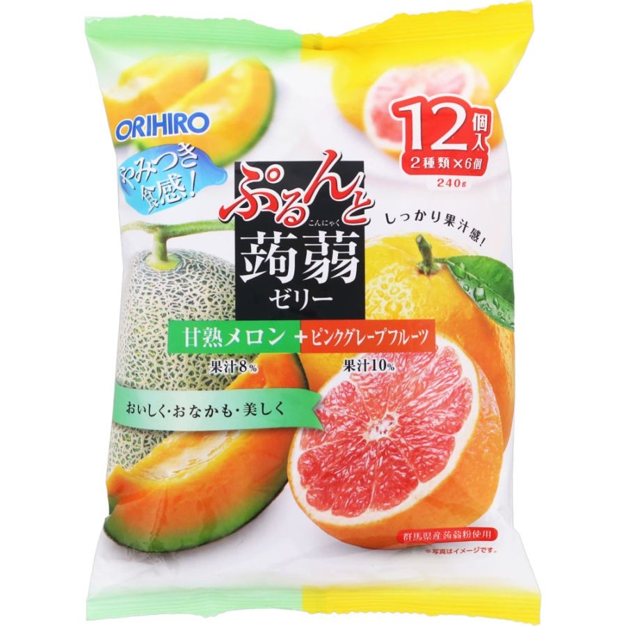 Thạch rau câu Orihiro 240g mix vị trái cây