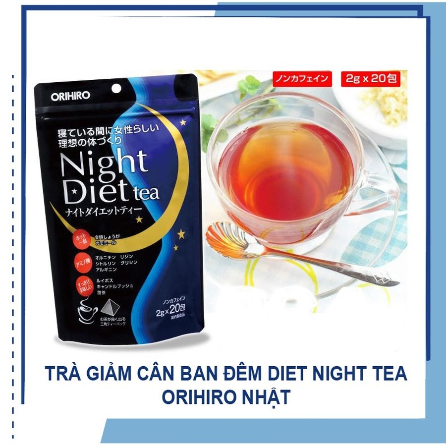 Trà giảm cân Orihiro Night Diet