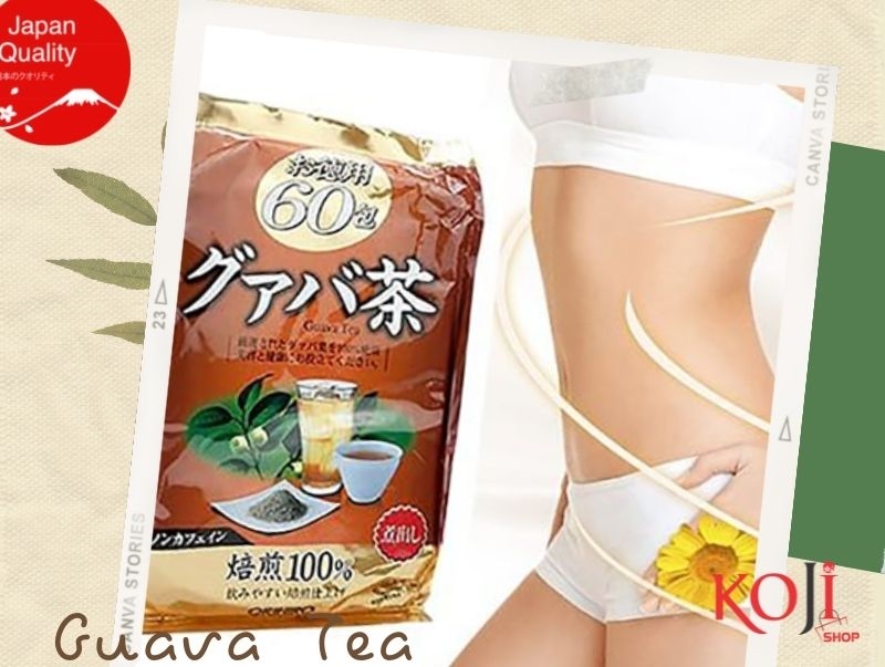 Trà ổi hỗ trợ giảm cân Orihiro 60 gói