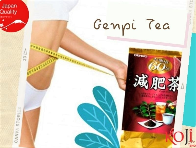 Trà thảo dược giảm mỡ bụng ORIHIRO Genpi Tea 60 gói