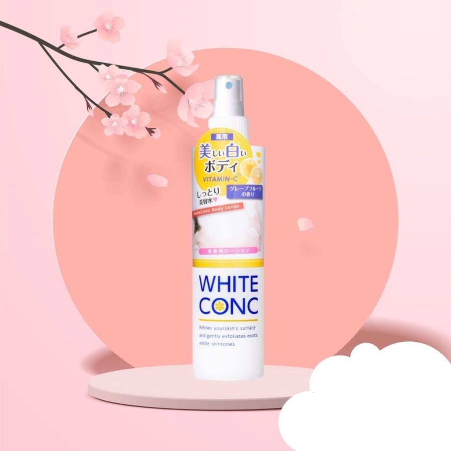 Xịt trắng da dưỡng thể White Conc