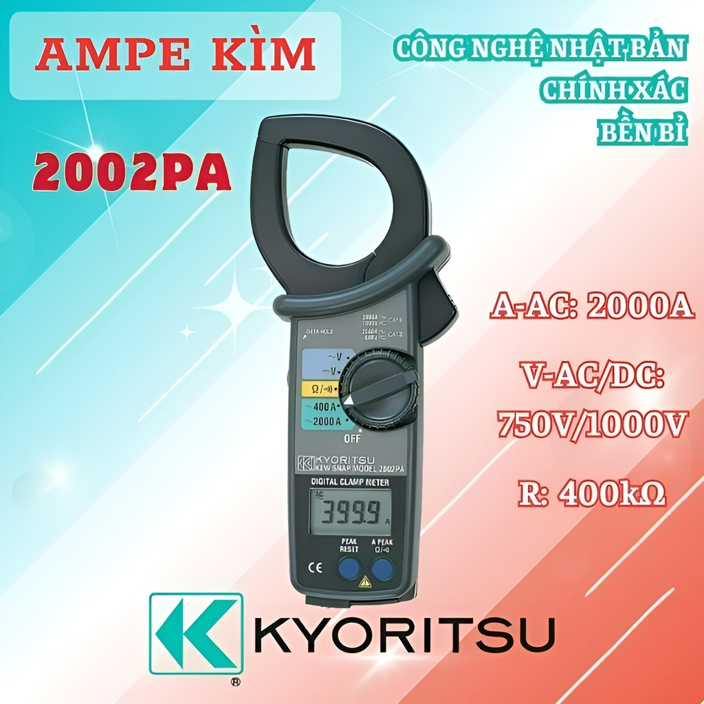 Ampe Kìm AC Kyoritsu 2002PA