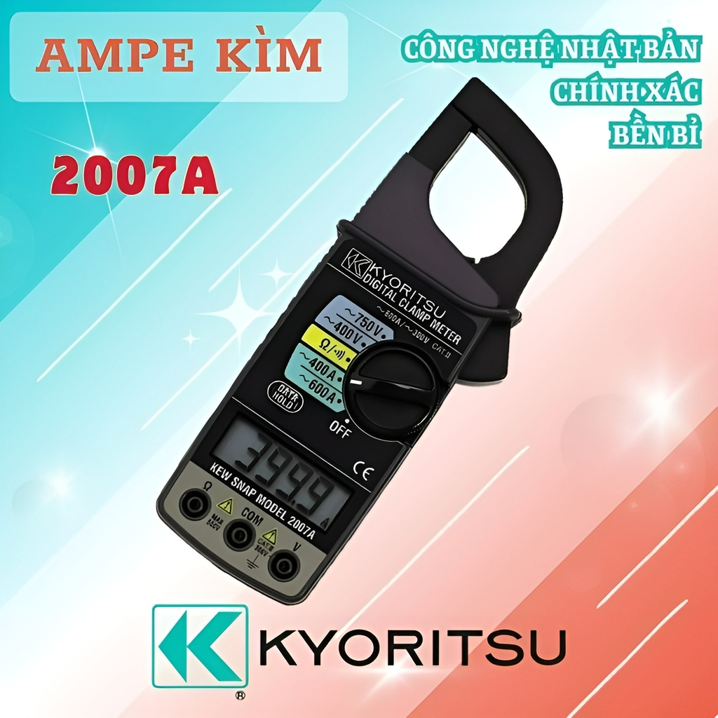 Ampe Kìm Đo Kyoritsu 2007A