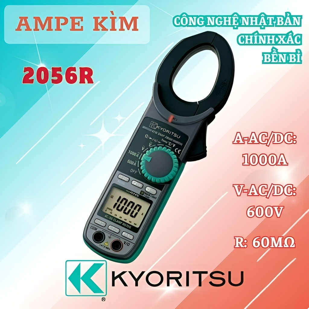Ampe Kìm Đo Kyoritsu 2056R