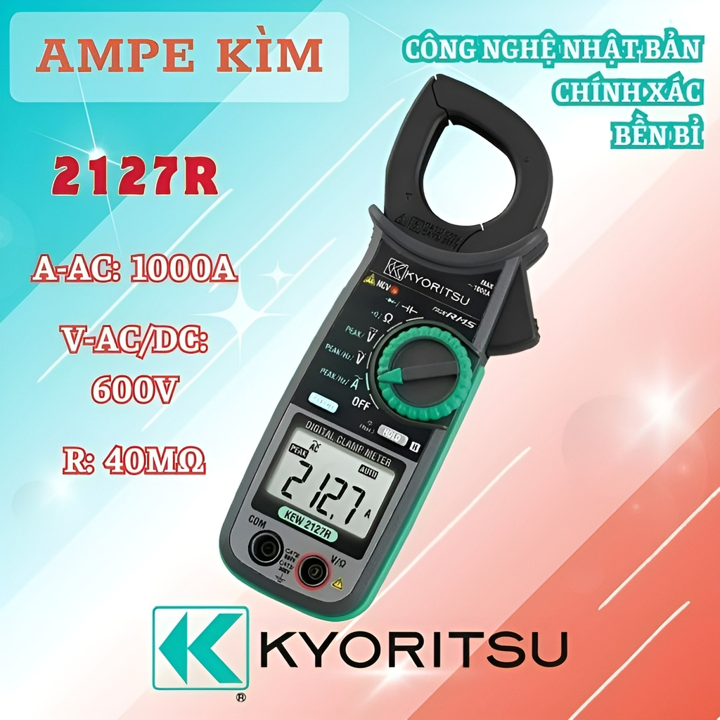 Ampe Kìm Đo Kyoritsu 2127R