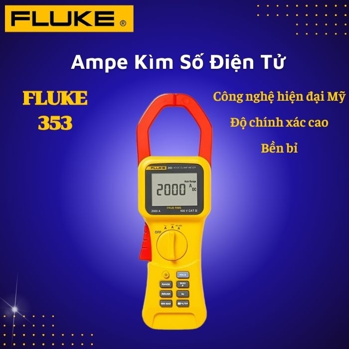 Ampe kìm số điện tử Fluke 353