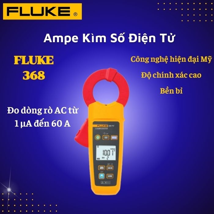 Ampe Kìm số điện tử Fluke 368