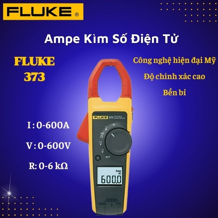 Ampe Kìm Số Điện Tử Fluke 373