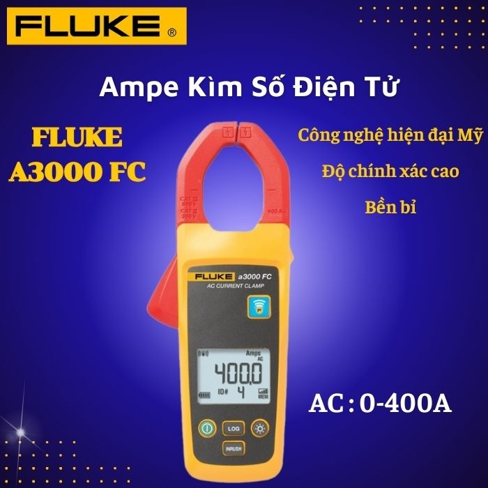 Ampe Kìm Số Điện Tử Fluke a3000 FC