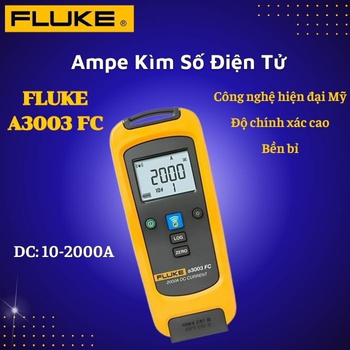 Ampe Kìm Số Điện Tử Fluke a3003 FC