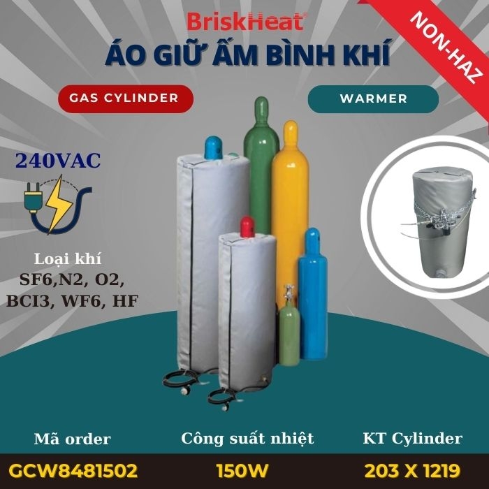 Áo giữ ấm bình khí khu vực thông thường GCW8481502