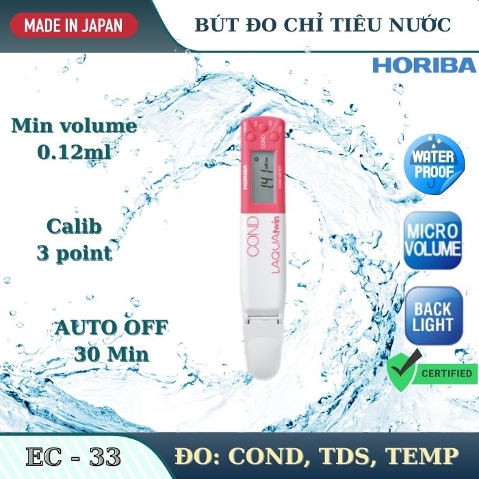 Bút đo chỉ tiêu EC của nước model EC-33