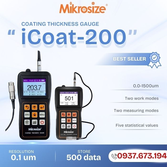 Máy đo độ dày lớp phủ iCoat-200