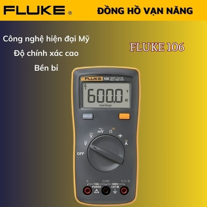 Đồng hồ vạn năng Fluke 106