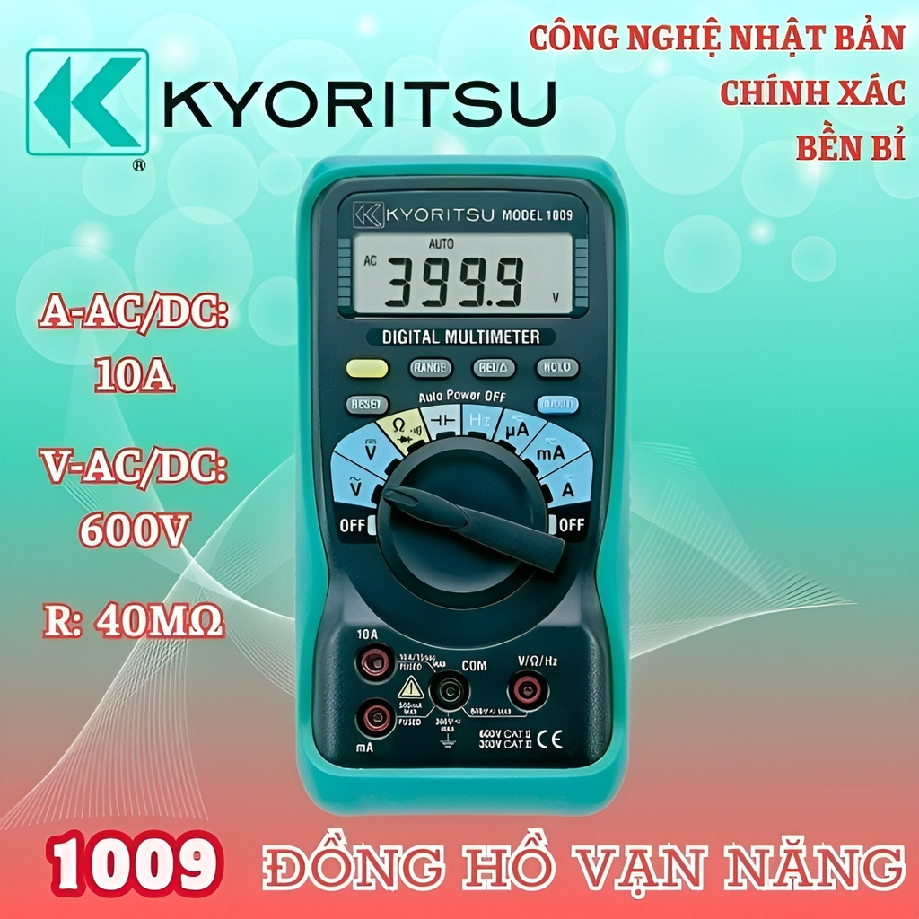 Đồng Hồ Vạn Năng Kyoritsu 1009