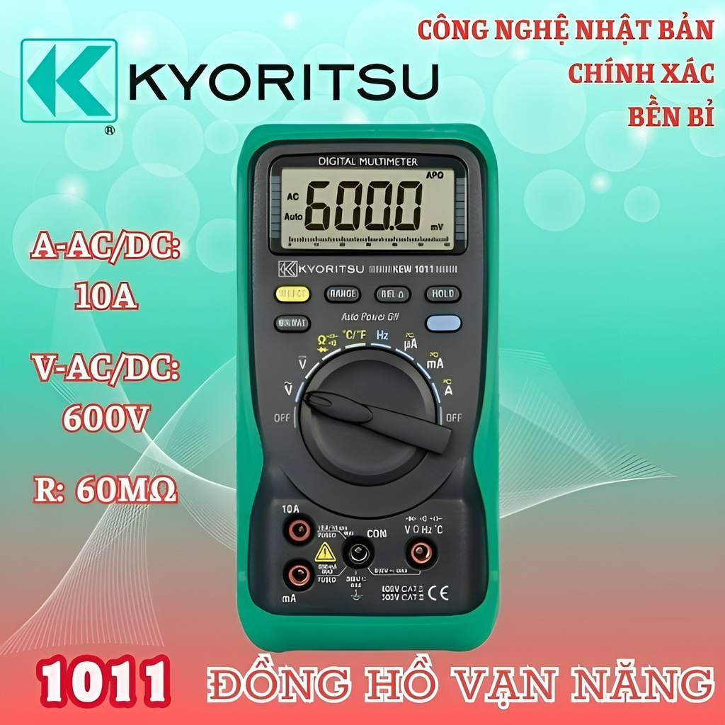 Đồng Hồ Vạn Năng Kyoritsu 1011