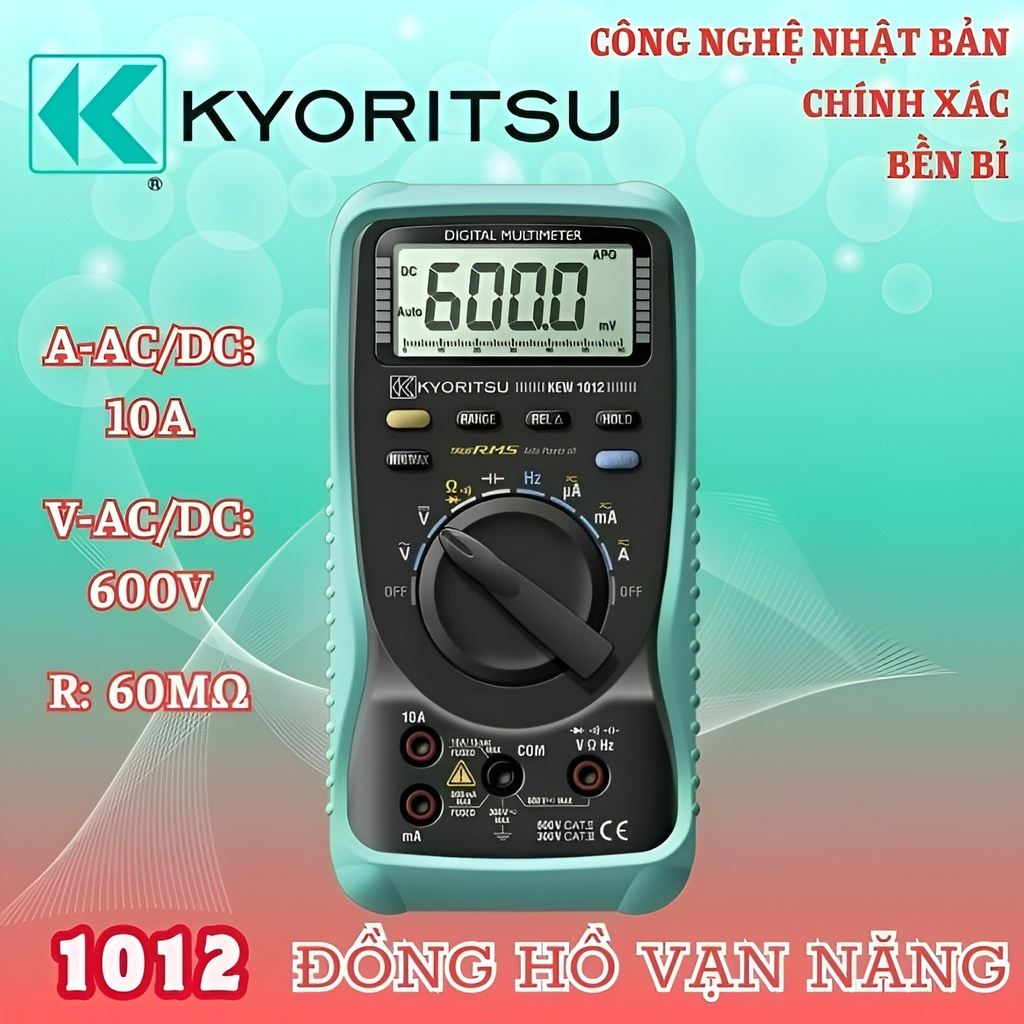 Đồng Hồ Vạn Năng Kyoritsu 1012