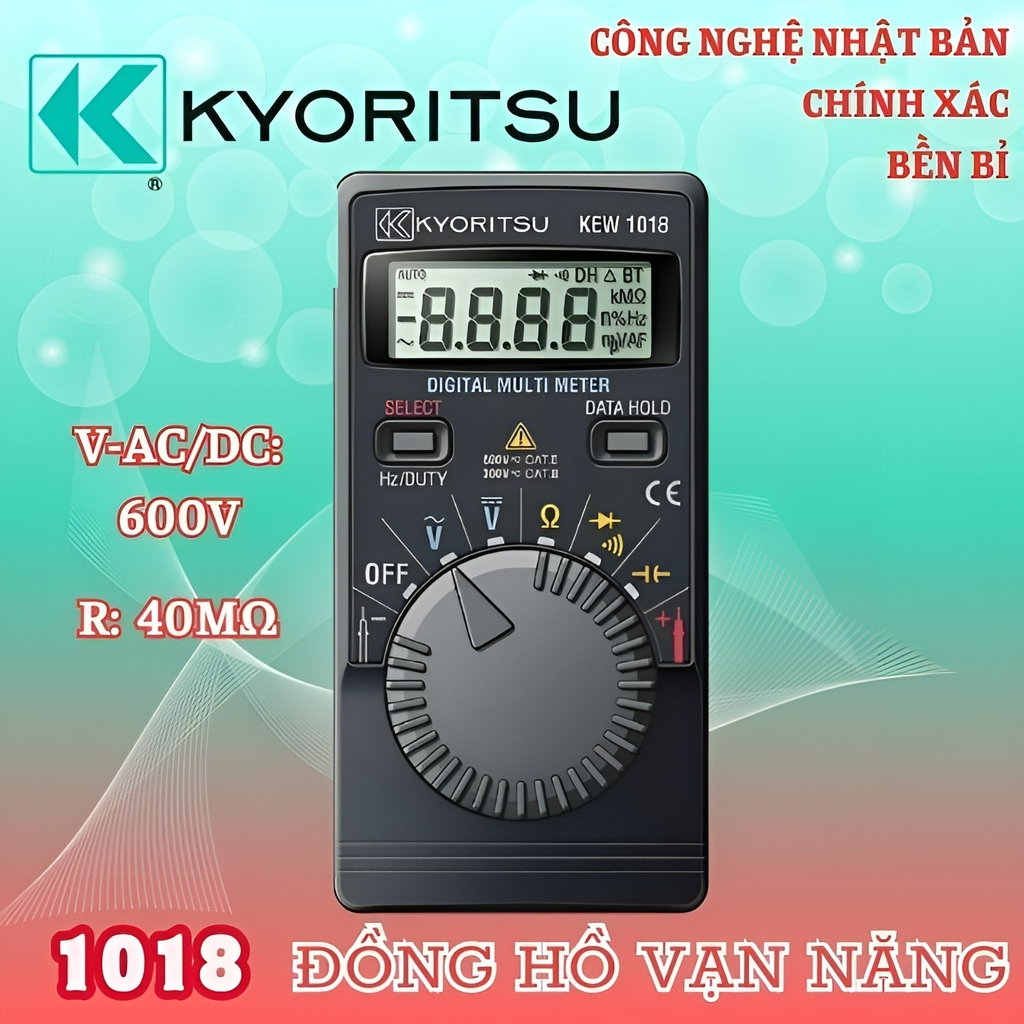 Đồng Hồ Vạn Năng Kyoritsu 1018