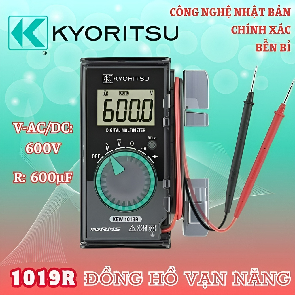 Đồng Hồ Vạn Năng Kyoritsu 1019R