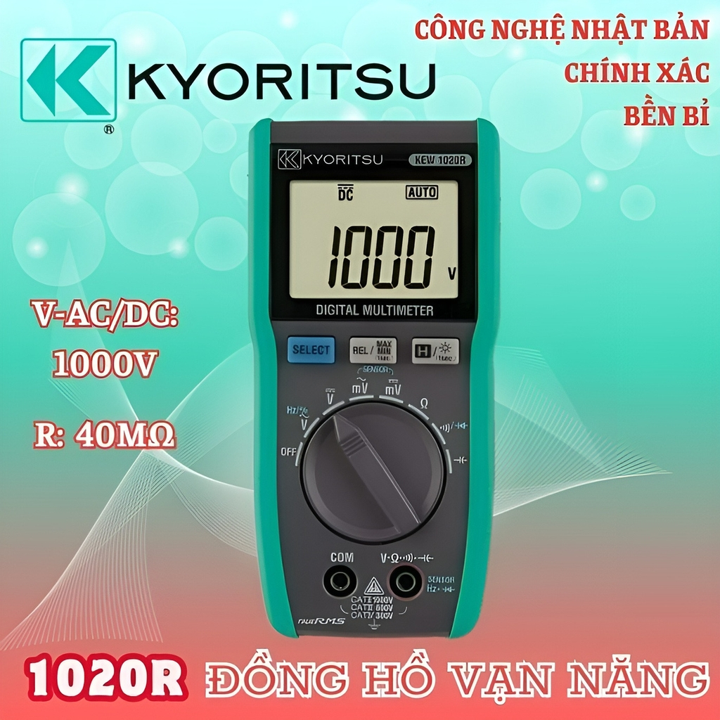 Đồng Hồ Vạn Năng Kyoritsu 1020R