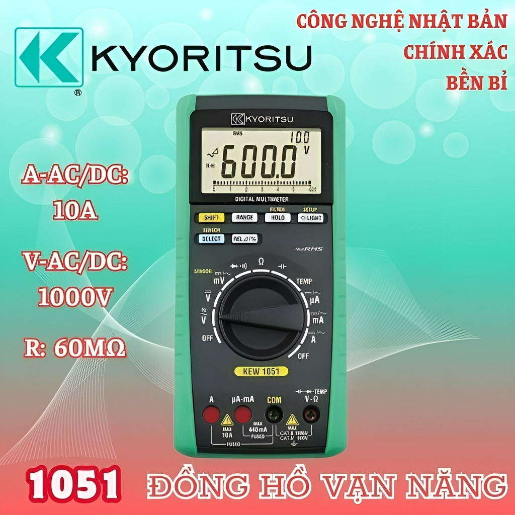 Đồng Hồ Vạn Năng Kyoritsu 1051