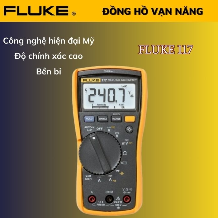 Đồng hồ vạn năng Fluke 117