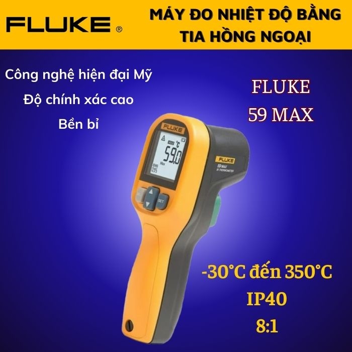 Máy đo nhiệt độ hồng ngoại Fluke 59 MAX