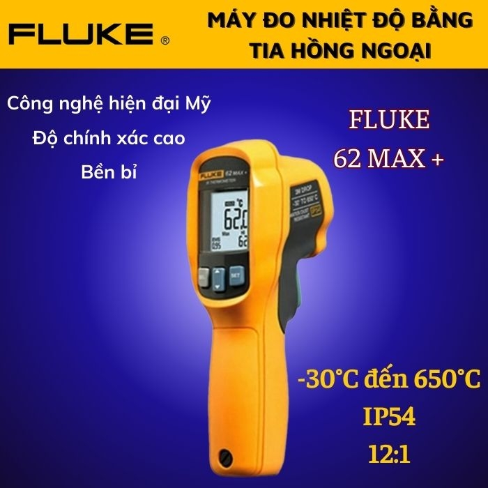 Máy đo nhiệt độ hồng ngoại Fluke 62 MAX plus