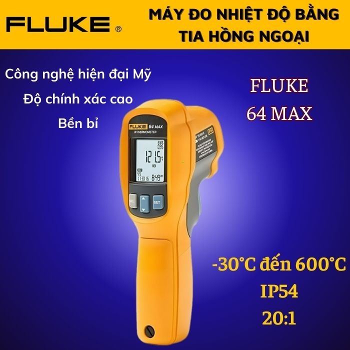 Máy đo nhiệt độ hồng ngoại Fluke 64 MAX