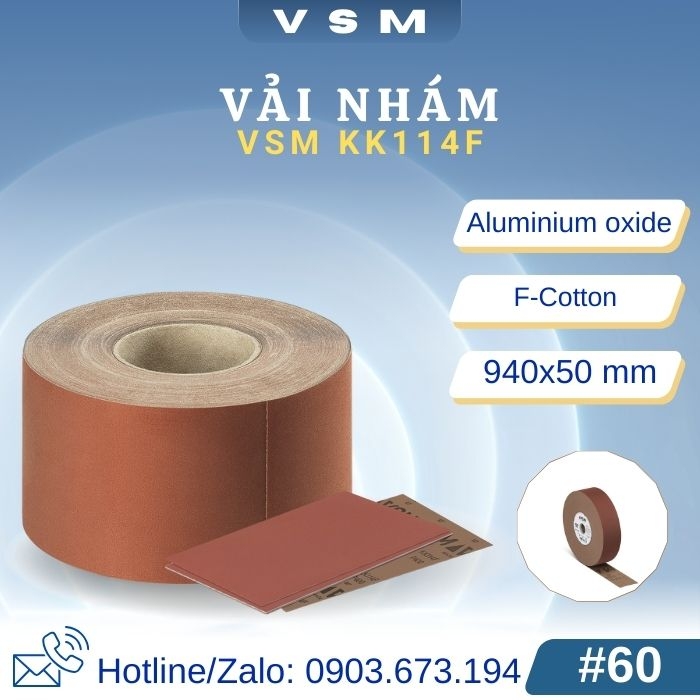 Nhám vải VSM KK114F #60