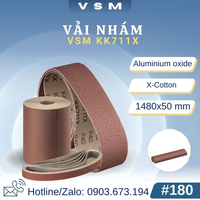 Nhám vải VSM KK711X #180