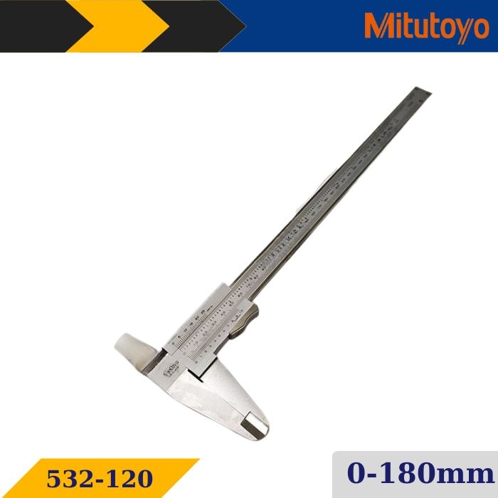 Thước cặp cơ khí Mitutoyo 532-120 (0-180mm/7'')