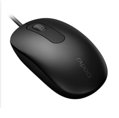 Chuột quang có dây Rapoo N120 màu đen