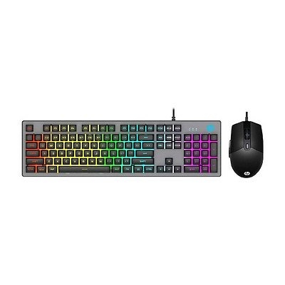 Bộ phím và chuột HP KM300F LED - Hàng Chính Hãng