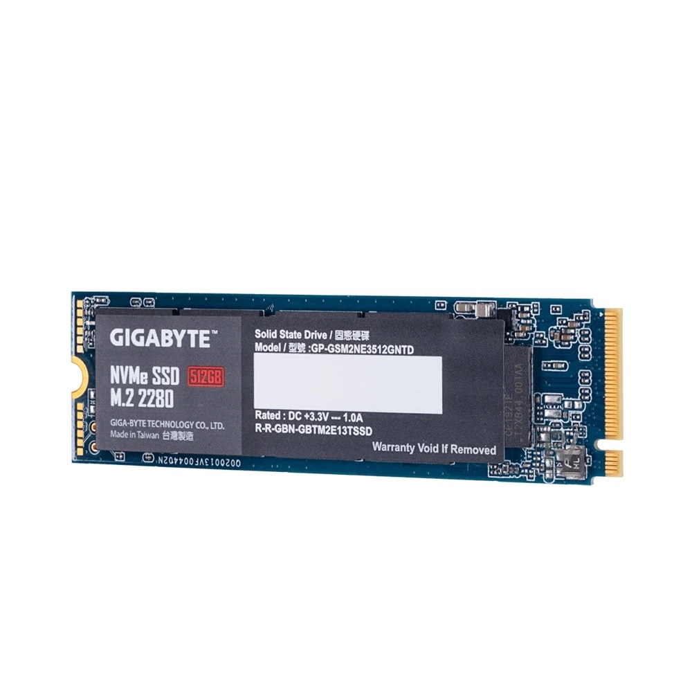 Ổ đĩa cứng của máy vi tính hiệu Gigabyte SSD M.2 PCIe 512GB (GP-GSM2NE3512GNTD)