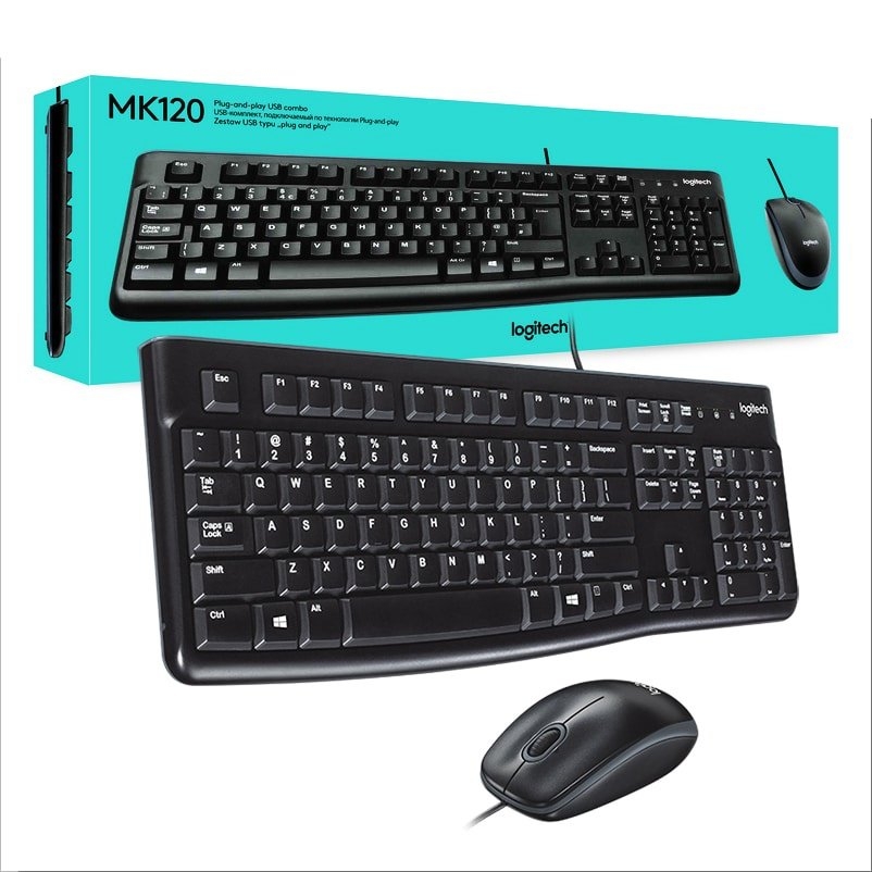 Bàn phím + chuột Logitech MK120
