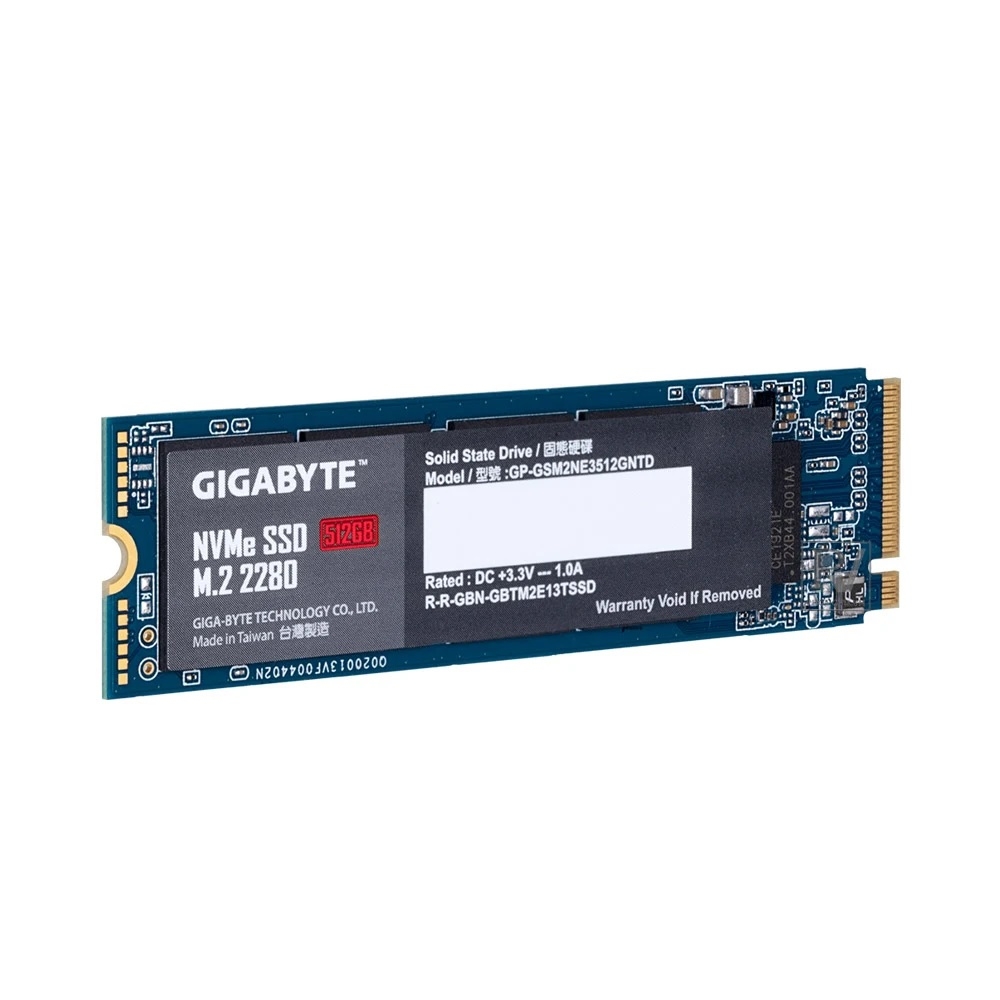 Ổ đĩa cứng của máy vi tính hiệu Gigabyte SSD M.2 PCIe 512GB (GP-GSM2NE3512GNTD)