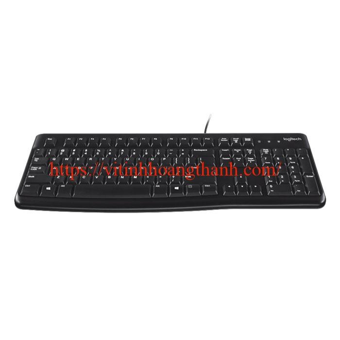 Bàn Phím Văn Phòng Logitech K120 Chính Hãng (Đen)