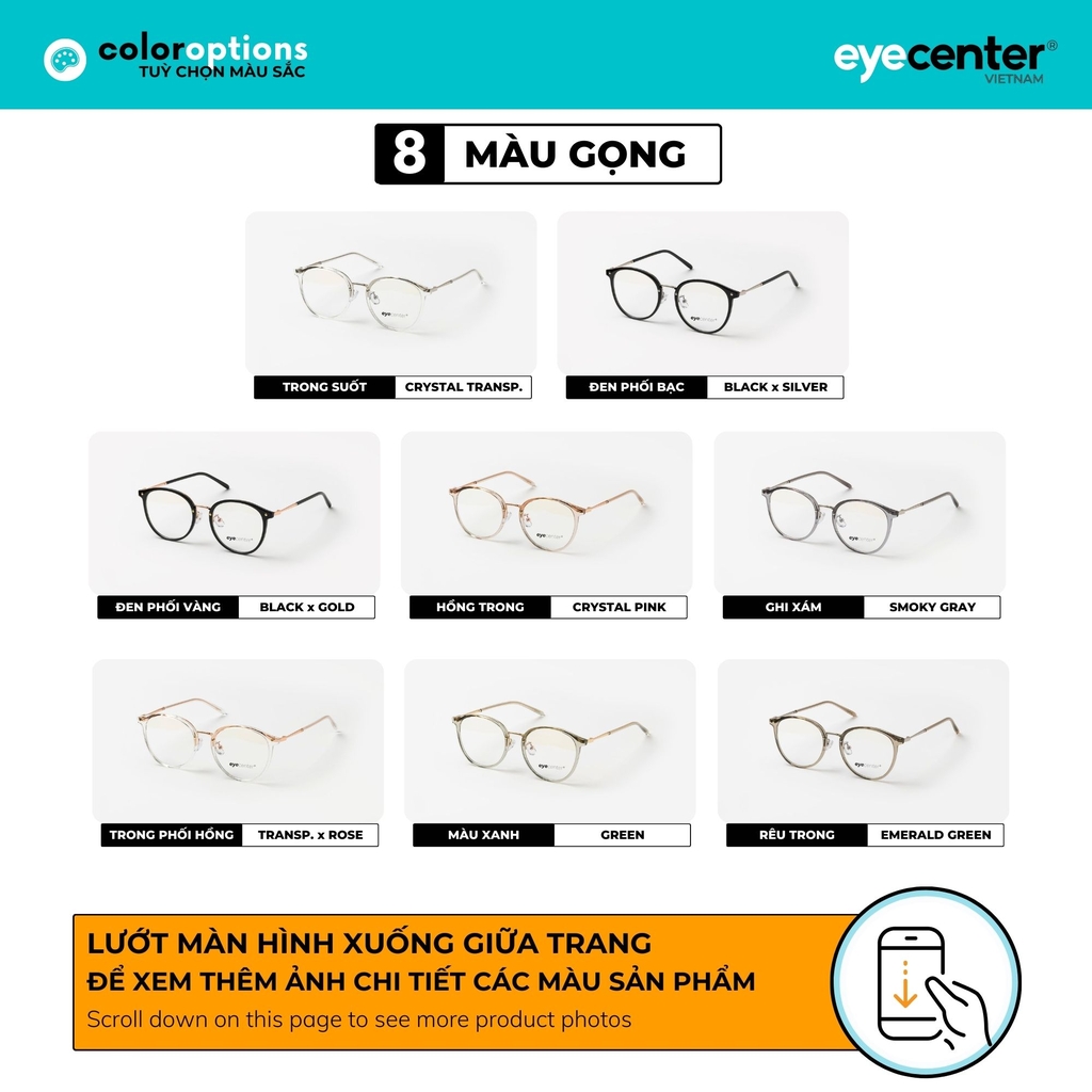 [A78] Gọng kính cận chính hãng EYECENTER EC 01345