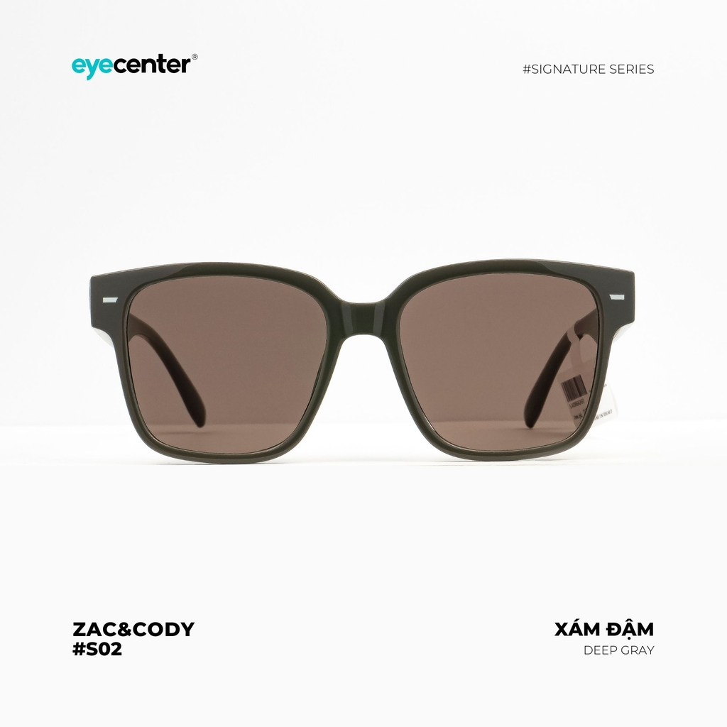 [S02] Kính mát chính hãng Crystal UV Zac & Cody ZC 6159