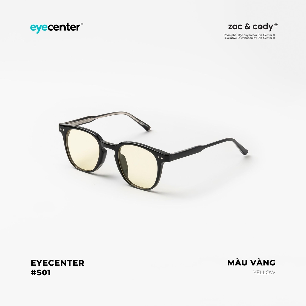 [S01] Kính mát Crystal UV chính hãng Zac & Cody S01 ZC TR3105 - 749
