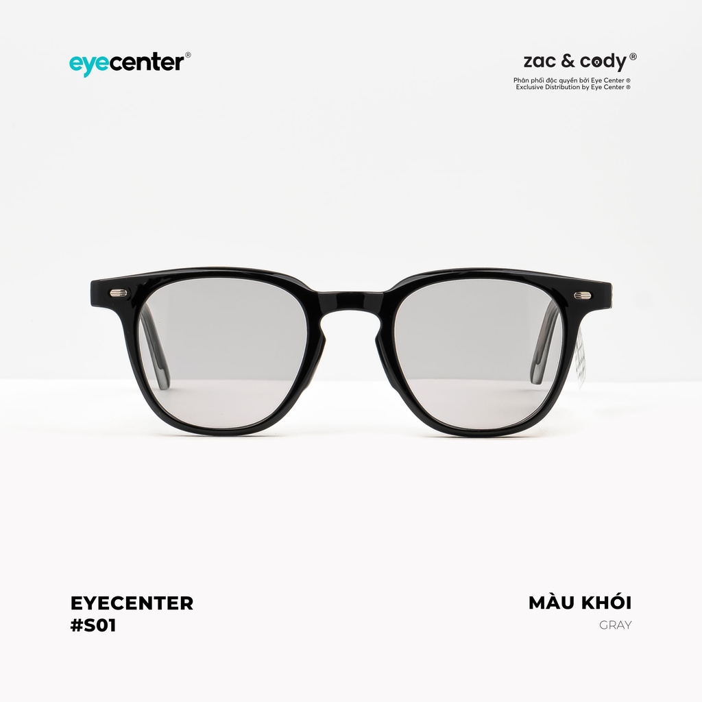 [S01] Kính mát Crystal UV chính hãng Zac & Cody S01 ZC TR3105 - 749